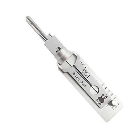 Original Lishi SC1 2-in-1 Pick OLS-SC1-AG-5-PINS